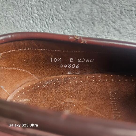 Allen Edmonds,  Norwalk, sz 10.5 B, men\'s madenin the USA, tassel loafers